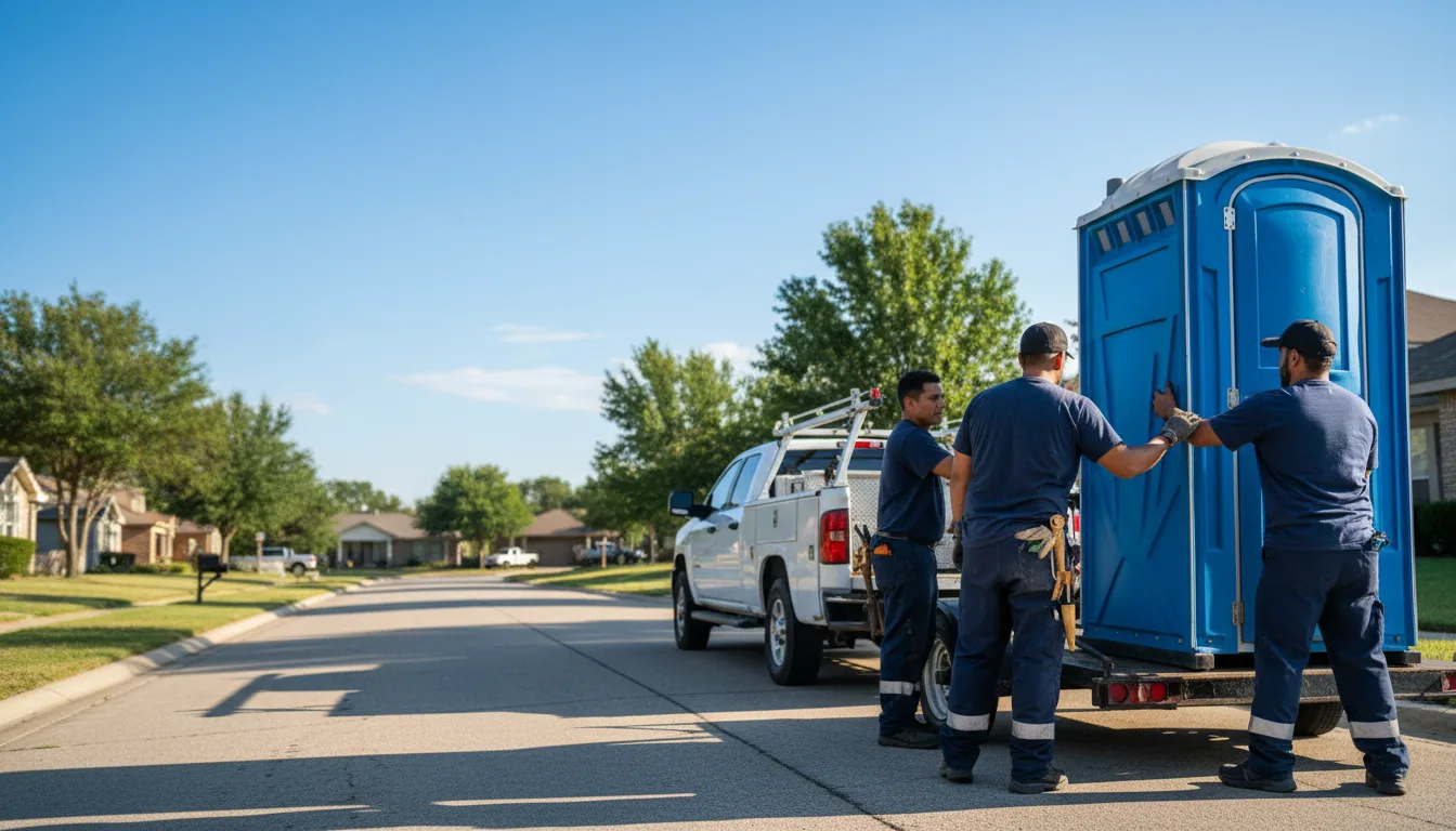 Portable Toilet Rental in Grapevine, AR near me